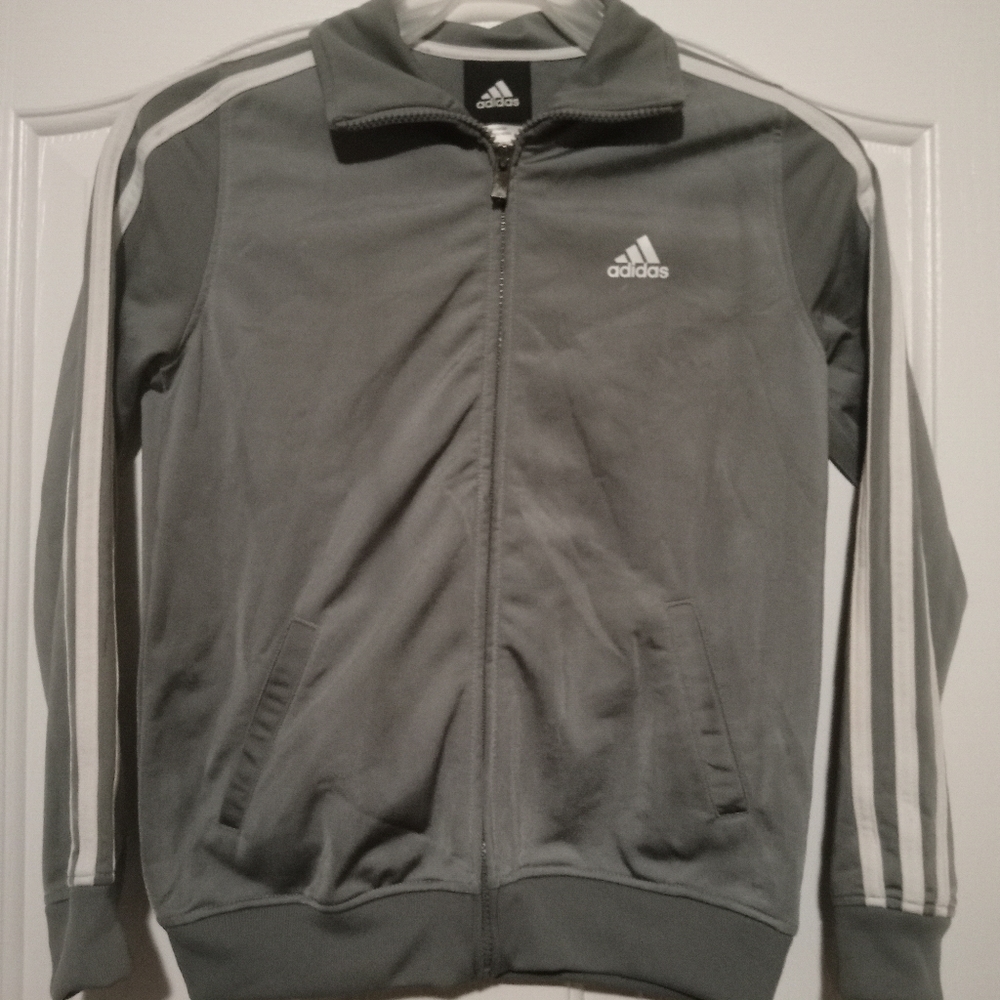Kids adidas full zip sweatshirt
